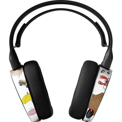 Warner Bros Classic FRIENDS Icons SteelSeries Arctis 3 Skin